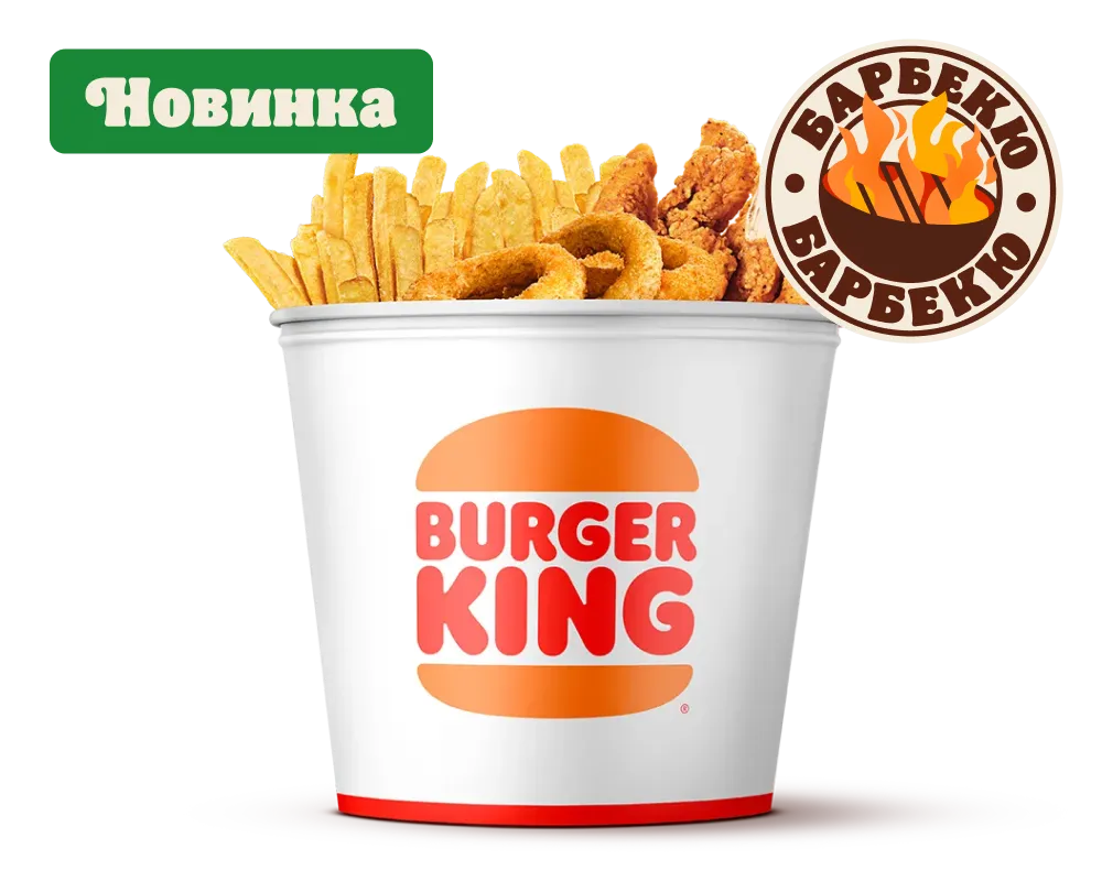 Кинг Букет Стрипсы микс Барбекю